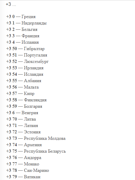 Код страны 447