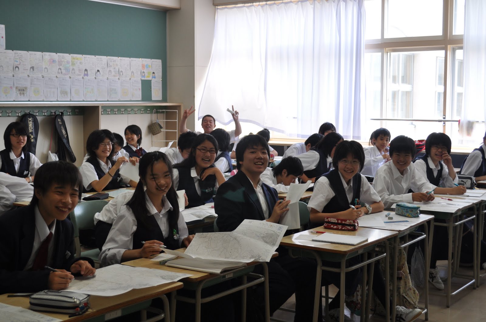 Ученики японской школы