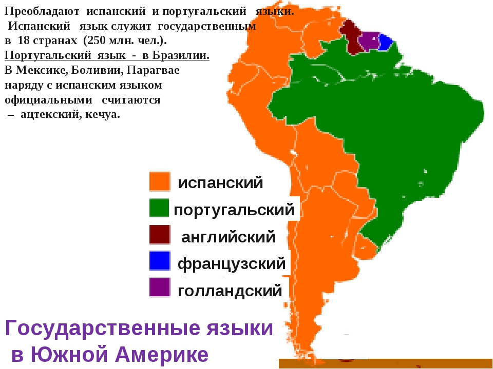 Этническая карта бразилии