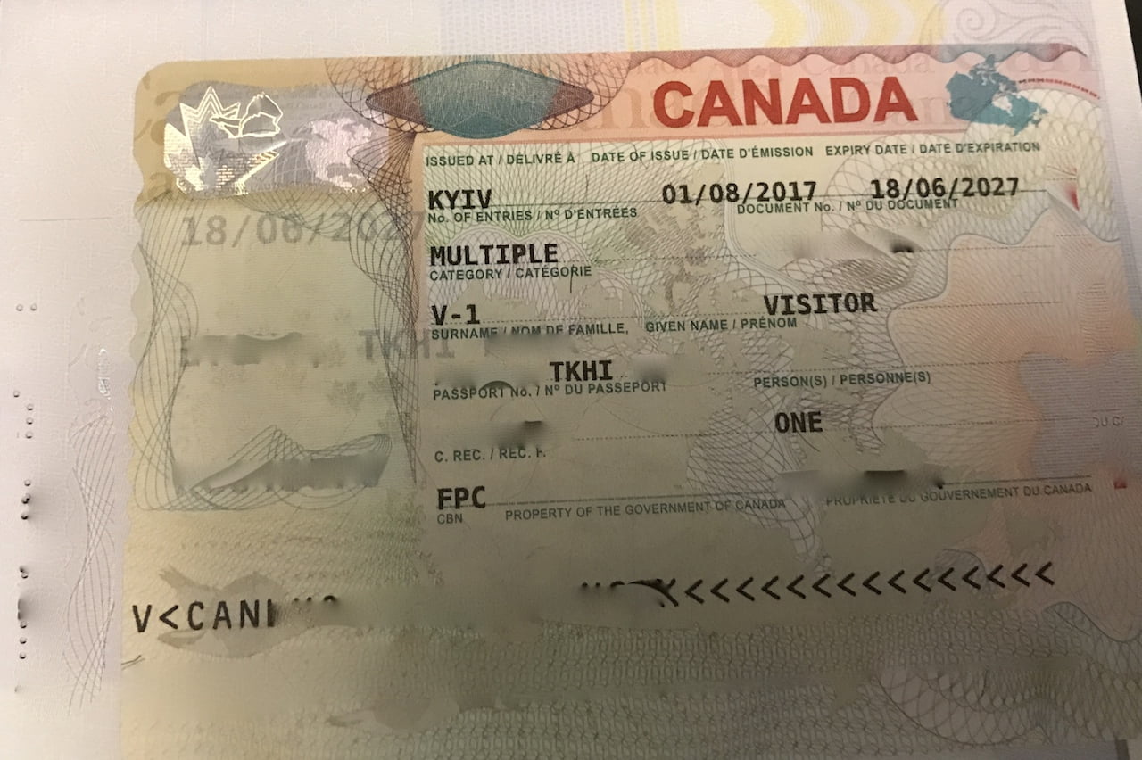 виза в канаду требования