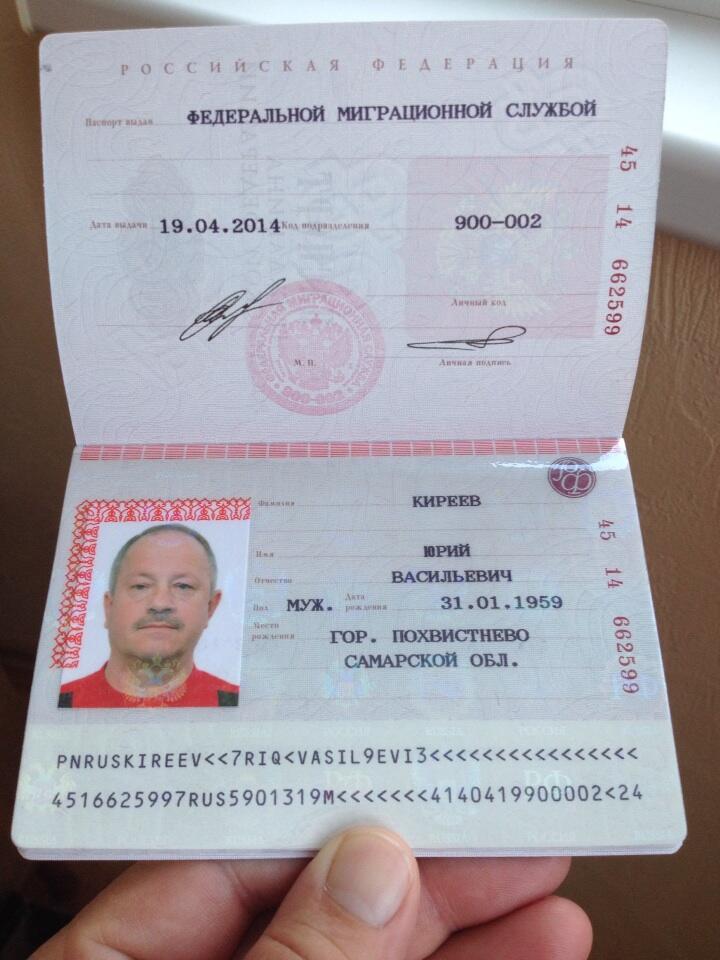 Паспорт российской федерации фото с лицом