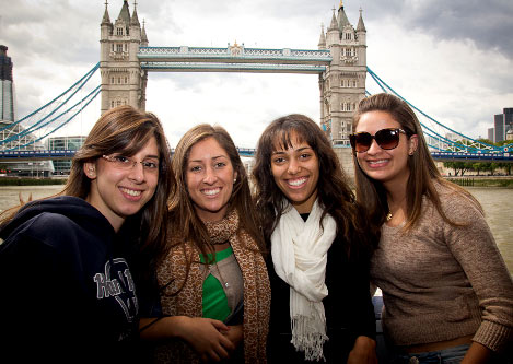 Лондон студенты 