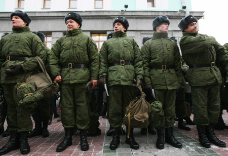 Солдаты российской армии