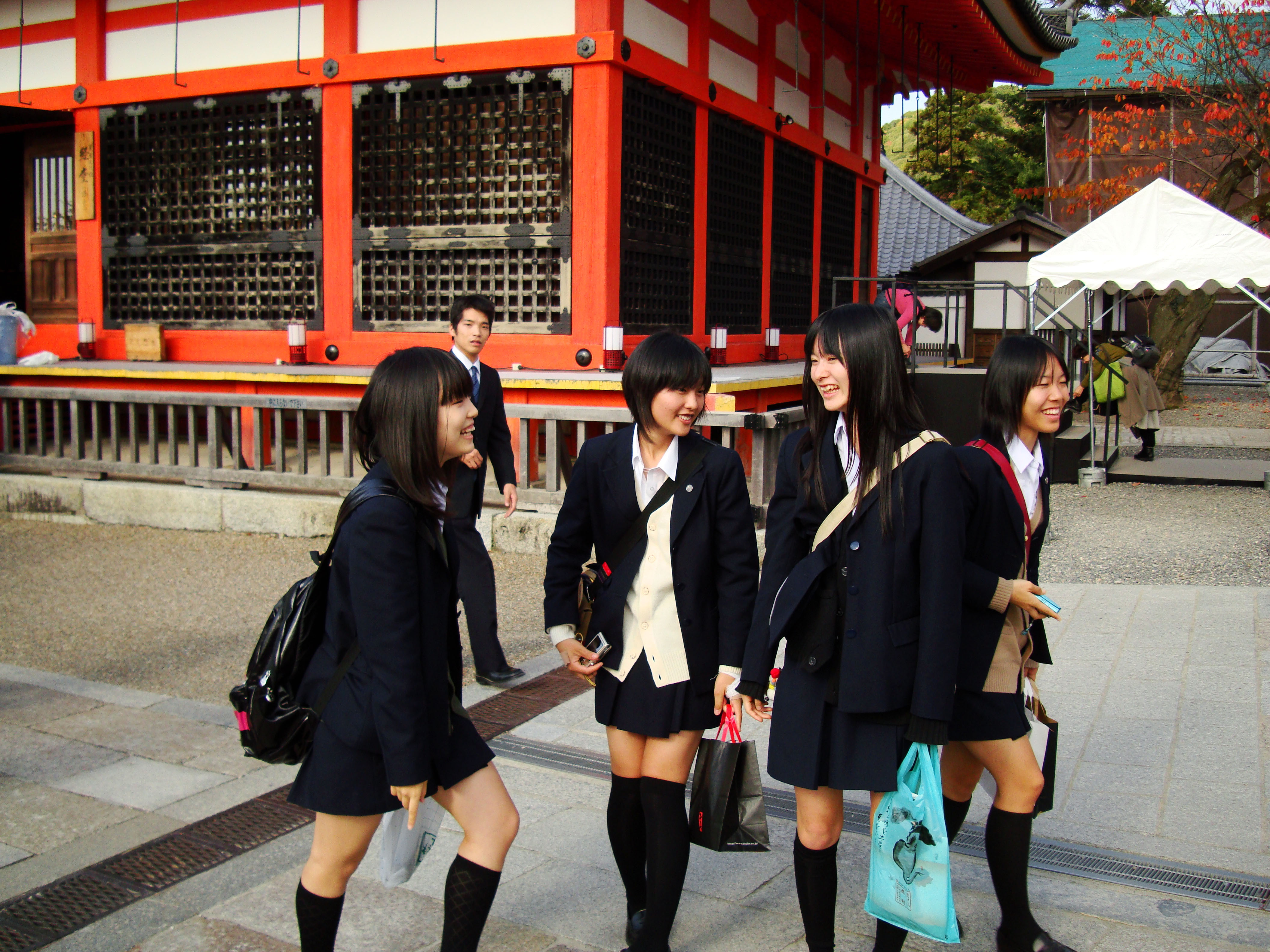 Старшая средняя школа в Японии
