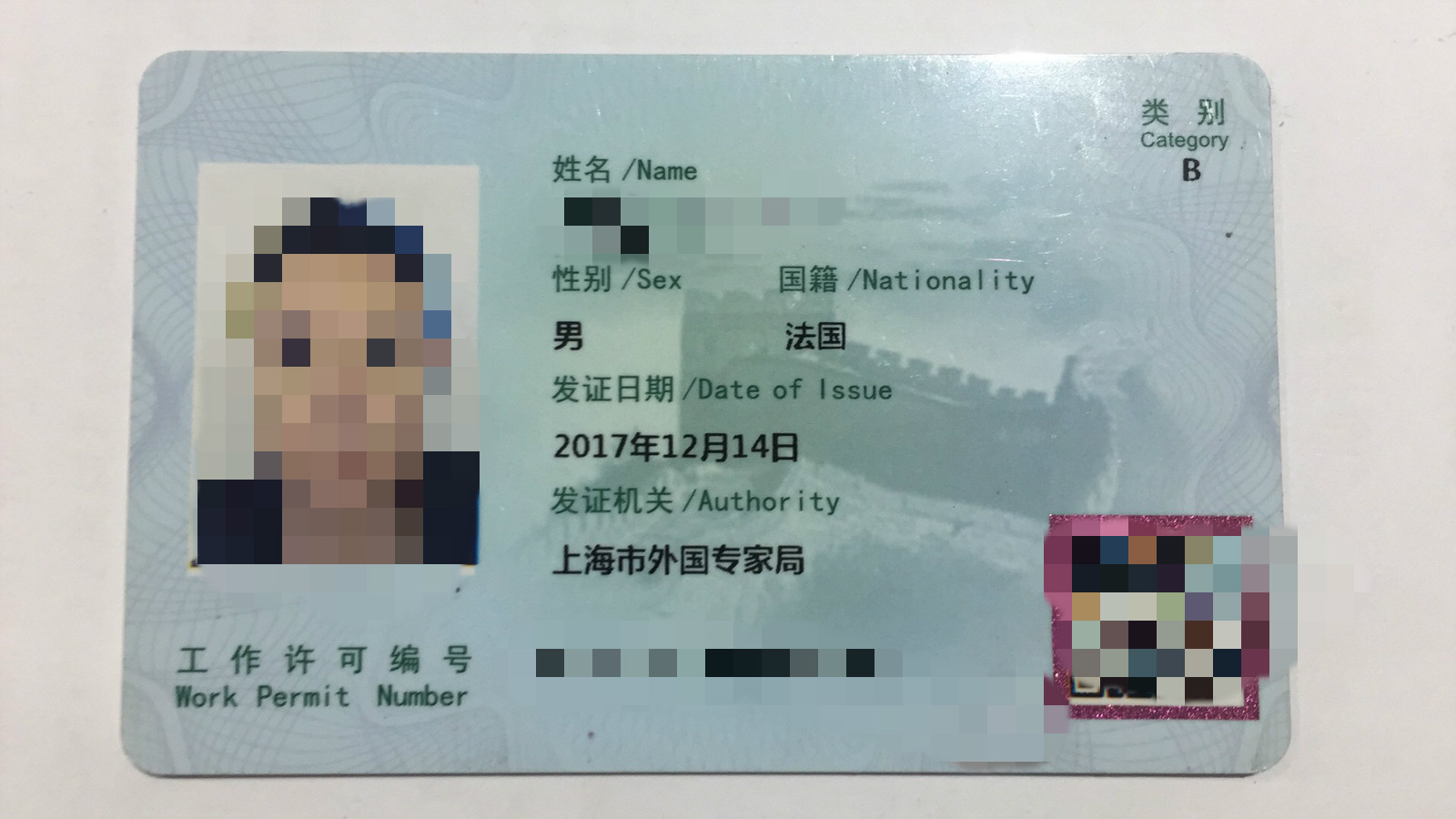 China Work Permit 2