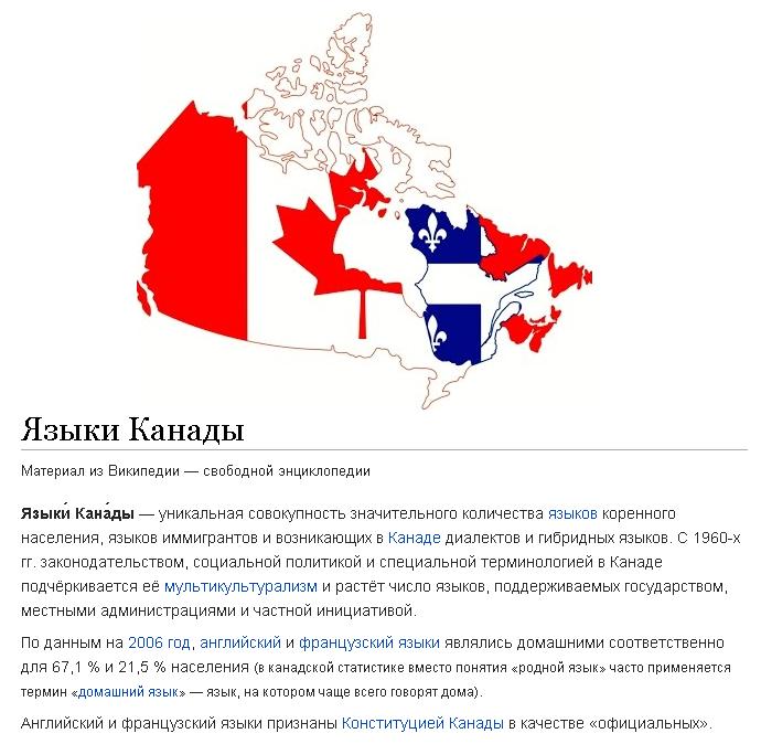 Статус официальных языков. Языковая карта Канады. Языки Канады. Карта языков Канады.